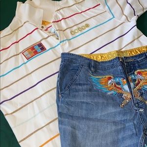 Coogi Outfit 2 shirts 3xl,4xl - pants 40x34